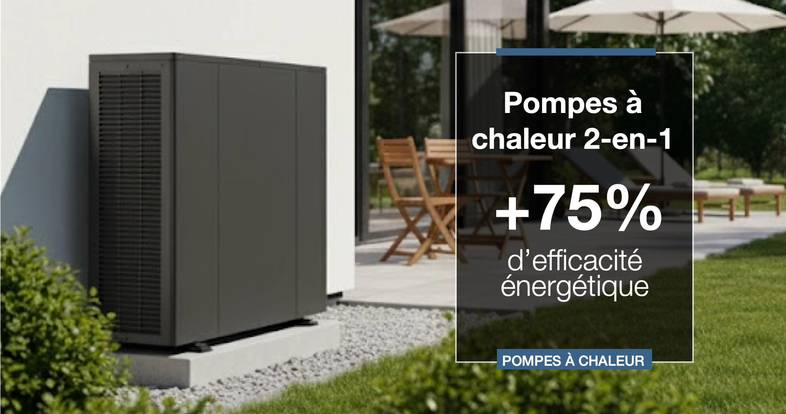 Pompe à chaleur air-eau